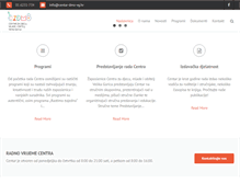 Tablet Screenshot of centar-dmo-vg.hr